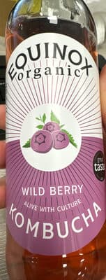Organic Kombucha Wild Berry