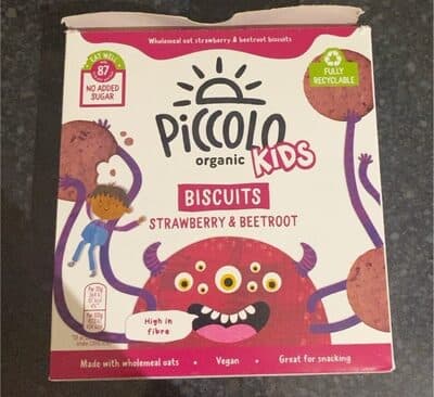 Strawberry & Beetroot Biscuits
