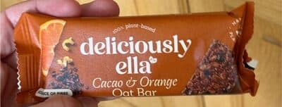 Cacao And Orange Oat Bar