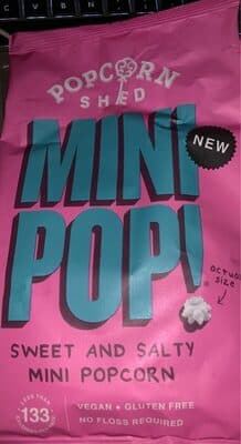 Mini pop sweet and salty