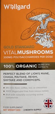 Wellgard Gold Standard Vital Mushrooms