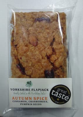Yorkshire Flapjack Autumn Spice