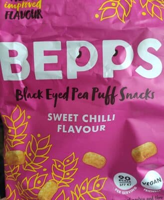 Bepps Black Eyed Pea Puff Snacks