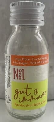 No.1 Living - Ginger, Grapefruit and Lime Kombucha Health Shot