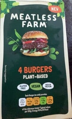Plant-based burgers