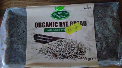 Organic Rye Bread