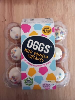 Mini vanilla cupcakes