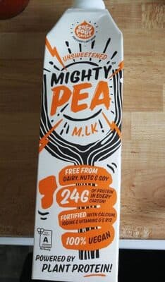 Mighty Pea Unsweetened Milk