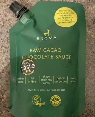 Raw Cacao Chocolate Sauce