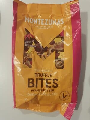 Truffle Bites, Peanut Butter, Dark Chocolate