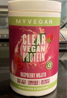 Clear Vegan Protein Raspberry Mojito