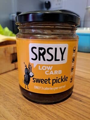 Low Carb Sweet Pickle