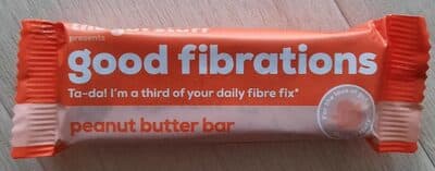 good fibrations peanut butter bar