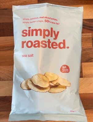 Simply Roasted Salted Potato Crisps