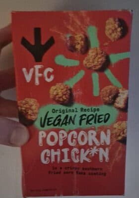Vegan Fried Popcorn Chicken