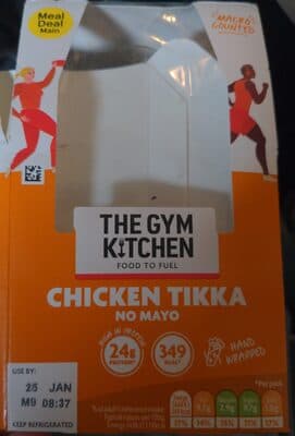 Chicken Tikka No Mayo Wrap