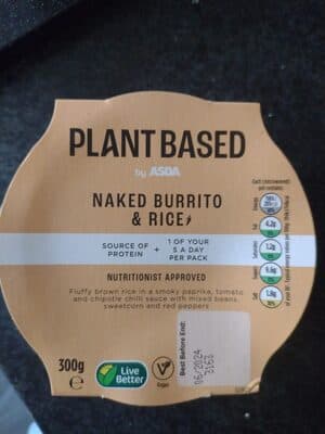 Naked Burrito & Rice