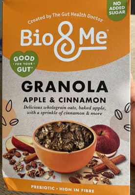 Bio&Me Apple and Cinnamon Granola