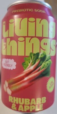 Rhubarb & Apple Prebiotic Soda