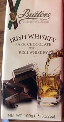 Dark Chocolate with Irish Whiskey