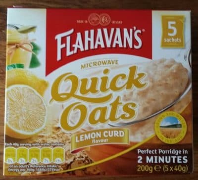 Flahavan's Quick Oats (Lemon Curd Flavour)
