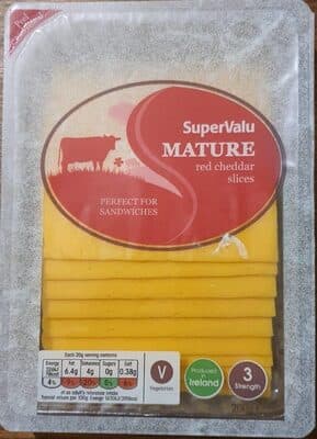 Mature Red Cheddar Slices