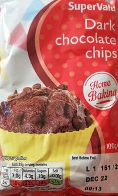 Dark Chocolate Chips