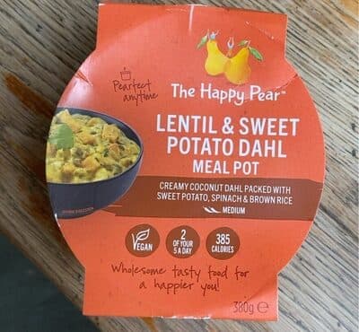 Lentil & Sweet Potato Dahl Meal Pot