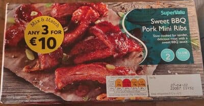 Sweet BBQ Pork Mini Ribs