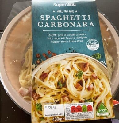 Spaghetti carbonara