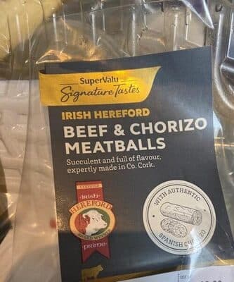 Beef & Chorizo Meatballs