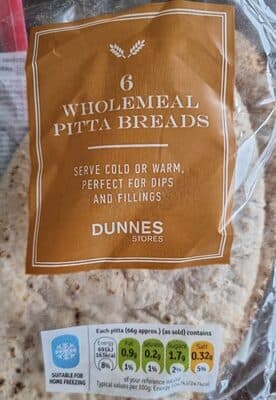 Wholemeal Pitta Breads