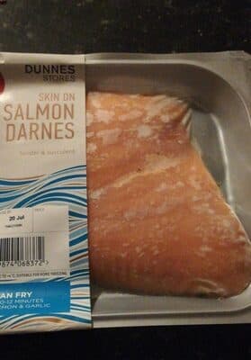 Salmon darnes