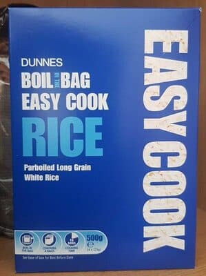 Easy cook rice