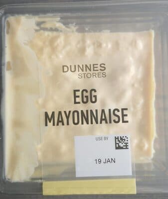 Dunnes egg mayonnaise