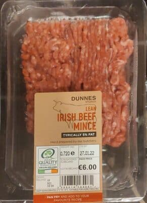Lean Irish Beef Mince