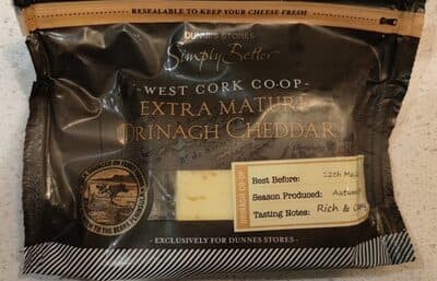 Extra mature Drinagh cheddar