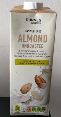 Almond Milk Unsweetened Unroasted