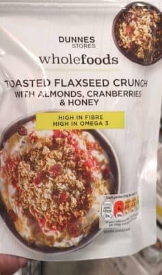Toasted Flaxseed Crunch