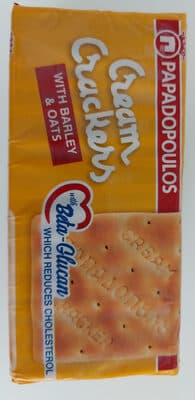 cream crackers barley and oat