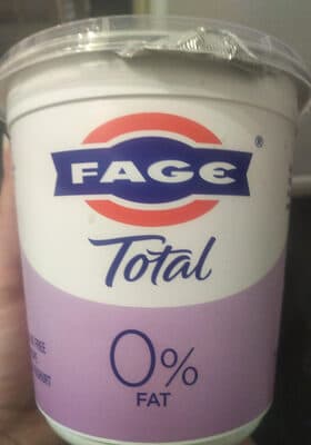 Fage total 0% Greek yogurt