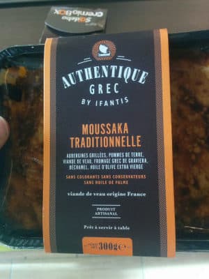 Moussaka traditionnelle
