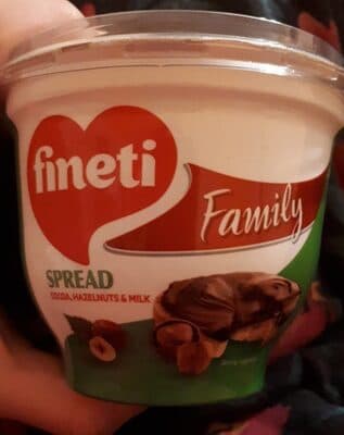 Spread With Cocoa, Hazelnuts And Milk