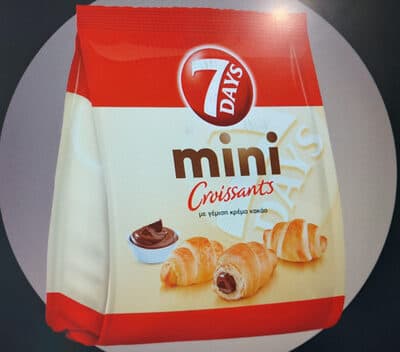 mini Croissants - cocoa