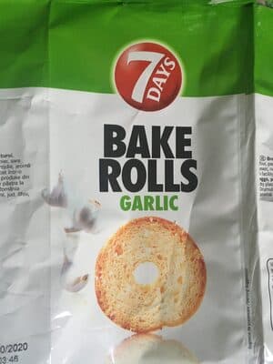 Bake Rolls Garlic