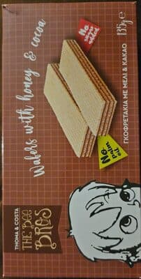 Wafers With Honey And Cocoa