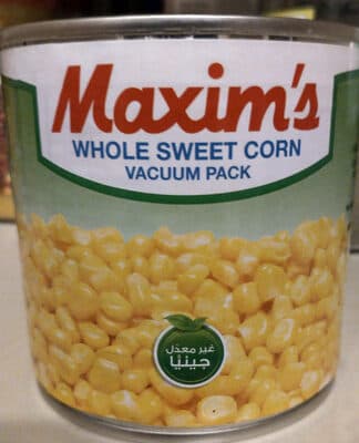 Maxim's Whole Sweet Corn