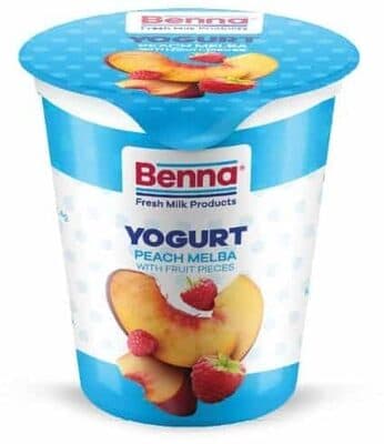 Benna Peach Melba Fruit Yoghurt