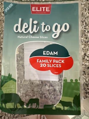Natural Edam Slices - Deli to go