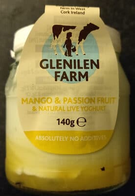 Mango & passion fruit & natural live yogurt